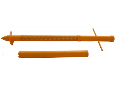 Труба-воздуховод сборная со шнеком L=3м
